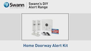 Swann Home Doorway Alert Kit Set Up Review [upl. by Tenney]