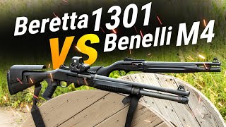 Beretta 1301 vs Benelli M4 [upl. by Ignacia]