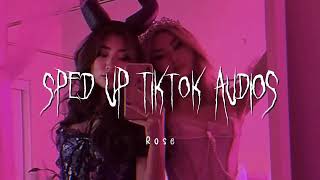 1 hour sped up tiktok audios ️2023 ♡😝👻 [upl. by Amador]