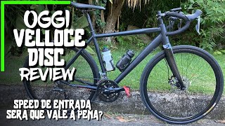 OGGI VELLOCE DISC  REVIEW  RESTAURAÇÃO bike speed de entrada [upl. by Eastman64]