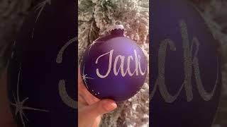 Jacks First Christmas Bauble [upl. by Wearing]