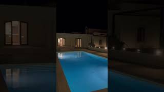 Pool by the night 😍 shortsfeed shorts short algarve portugal youtubeshorts subscribe [upl. by Nylecaj]