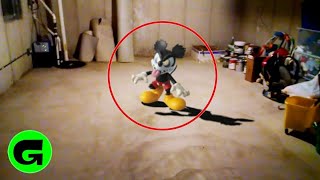 TOP 5 EVIL MICKEY MOUSE CAUGHT ON CAMERA amp SPOTTED IN REAL LIFE [upl. by Honor]