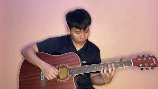 Crush 크러쉬  미안해 미워해 사랑해 Love You With All My Heart Queen of Tears OST fingerstyle guitar cover [upl. by Anoyk]