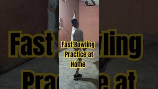 Fast bowling practice at home pace Bowler practice drills ytshorts trending shortsfeed viral [upl. by Zellner]