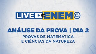 Enem 2024  Dia 2 análise da prova de matemática e ciências da natureza [upl. by Nilesoy787]