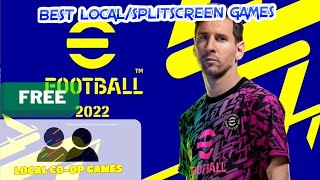 How to Play Efootball 2022 with Friends  Local Multiplayer Free Game Tutorial [upl. by Gibrian]