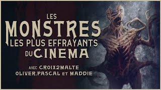 Les monstres les plus terrifiants du cinéma  LIVE avec croiX2malte et attentioncatourne558 [upl. by Nanah]