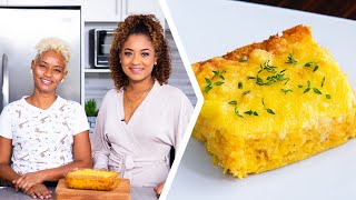 How To Make Trini Corn Pie  Foodie Nation [upl. by Coopersmith]