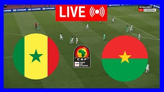 🔴En Direct  Sénégal vs Burkina Faso  Qualifications pour la Coupe dAfrique des Nations [upl. by Switzer367]