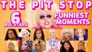 The Pit Stop All Stars 6 Funniest Moments My Favorite Part From Each Episode ❤️ [upl. by Seuqcaj]