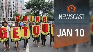 Rappler Newscast PH vs China bunkhouses Thailand unrest [upl. by Turne]