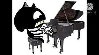 Big Headed Cartoon Cat playing the piano [upl. by Franzen812]