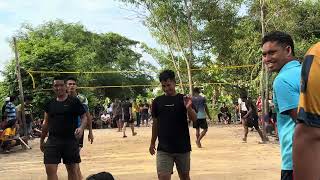 VOLLEYBALL TANJUNG ARU SINGLE RUMBLE BLACK SARIP VS BATMAN [upl. by Ettennahs]