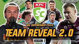 NRL SuperCoach 2024 Team Reveal 20 [upl. by Airdnahs]