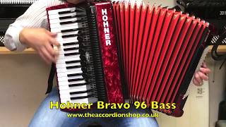 Hohner Bravo 96 Bass [upl. by Nawud]