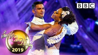 Emma and Aljaž Viennese Waltz to Saving All My Love for You  Week 5  BBC Strictly 2019 [upl. by Giovanna]