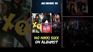 Nikki Sixx Replaced On Records [upl. by Aidua]