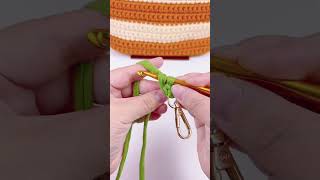 Crochet for beginnersan super easy way to crochet a bag strap crochetpatterns [upl. by Georgianne]