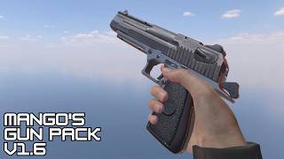 Everything in v16 of Mangos Gun Pack  Bonelab Mods [upl. by Granger341]