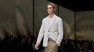 Giorgio Armani  Spring Summer 2025  Menswear [upl. by Leanora]