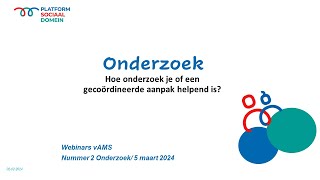 Webinar Versterken aanpak meervoudige problematiek sociaal domein vAms  5 maart 2024 [upl. by Landan653]