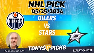 Dallas Stars vs Edmonton Oilers 52524 NHL Picks amp Predictions by Steven Duncan [upl. by Eibreh]