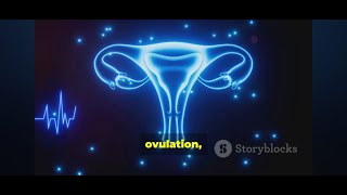 Menstrual Cycle Explained science health education neet facts didyouknow biology [upl. by Anabel]