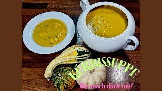 Exotische Kürbissuppe mit Garnelen – Ein Geschmackserlebnis [upl. by Herrmann516]