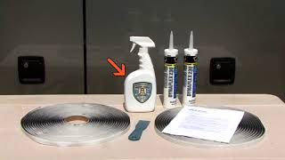 How To Reseal amp Replace RV Windows [upl. by Ahsenrac]