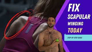 How I Fix Scapular Winging with Shoulder Internal Rotation [upl. by Haniraz260]