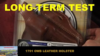 1791 Leather OWB Pancake Holster LongTerm Review [upl. by Mcdermott]