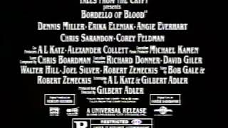 Tales From the Crypt Presents Bordello of Blood Movie Trailer 1996  TV Spot [upl. by Dang]