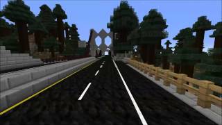 Roads in Minecraft major project [upl. by Ahsenaj]