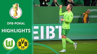 Joker Wind becomes match winner  VfL Wolfsburg vs Borussia Dortmund 10  Highlights  DFBPokal [upl. by Sikko]