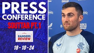 Souttar on Propper partnership Rangers form and stopping Ronaldo [upl. by Acinej]