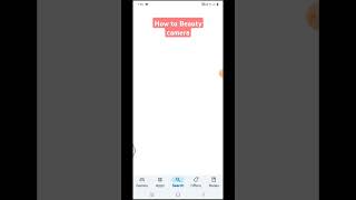 How to Beauty Camera App download app minivlog [upl. by Annahsirhc]