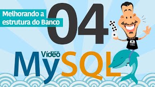 Curso MySQL 04  Melhorando a Estrutura do Banco de Dados [upl. by Neetsuj]