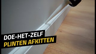 Plinten afkitten  Plintenfabriek doehetzelf [upl. by Jae581]