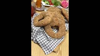 The best recipe for Turkish bread simit 🥨 [upl. by Azelea]