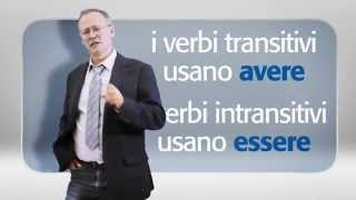 Ausiliare essere o avere nel passato prossimo  ALMA Edizioni [upl. by Ahl]