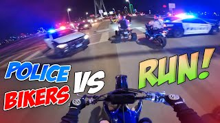 BIKERS VS COPS  Motorcycles chased by Police Compilation 2023 [upl. by Ssyla]