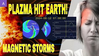 ATTENTION A CME JUST HIT EARTH MAGNETIC STORMS ON 1213 SEPTEMBER [upl. by Ritchie]