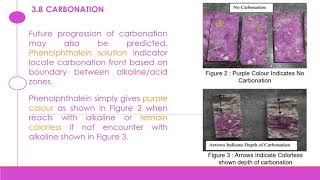 CARBONATION TEST FOR CONCRETE [upl. by Aicelef]