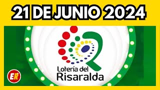 Resultado de la LOTERIA DE RISARALDA del viernes 21 de junio de 2024 💫✅💰 [upl. by Epperson]