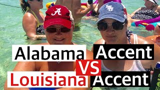 Alabama Accent vs Louisiana Accent  True Southern Accent [upl. by Notsek]