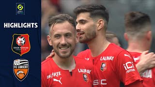 STADE RENNAIS FC  FC LORIENT 5  0  Highlights  SRFC  FCL  20212022 [upl. by Orly]