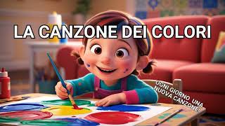 LA CANZONE DEI COLORI  CANZONI PER BAMBINI [upl. by Rania]