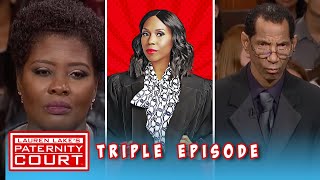 She Says Shes Owed 20000 In Child Support Triple Episode  Paternity Court [upl. by Anaitak]