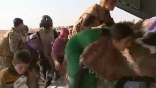 The desperate struggle to save Iraqs stranded Yazidis [upl. by Ennaesor]